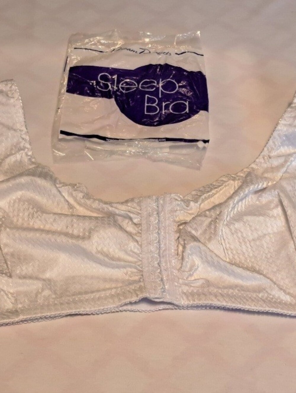 Women's Sleep Bra Size 52 White New